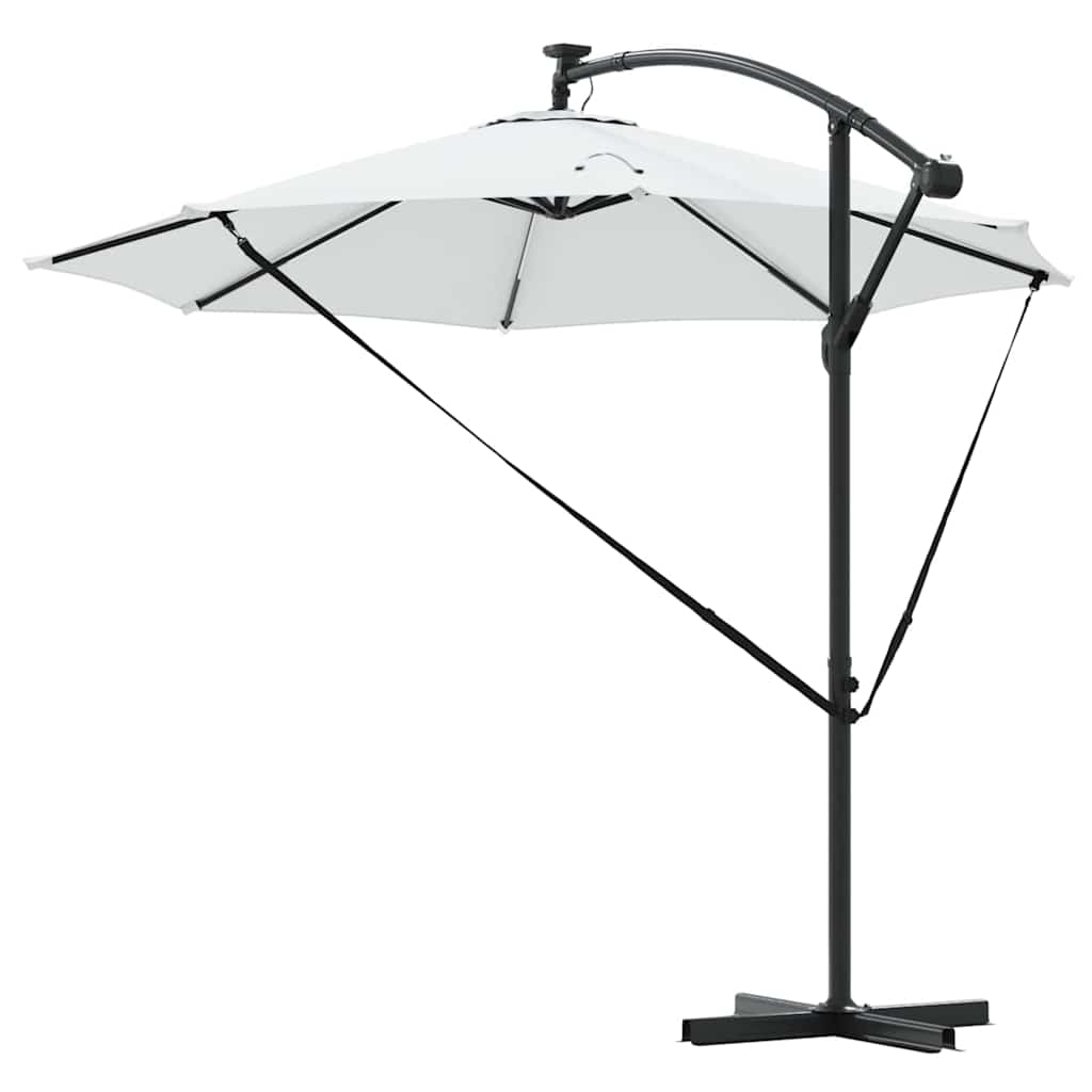 Parasol Zand 294 x 294 x 248 cm Polyester en Aluminium is nu te koop bij PeponiXL, paradijselijk wonen!