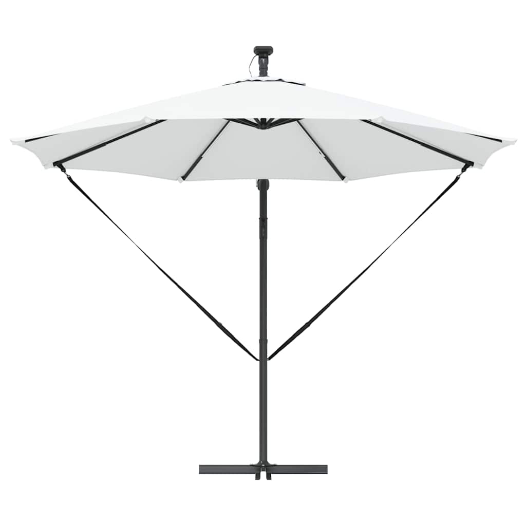 Parasol Zand 294 x 294 x 248 cm Polyester en Aluminium is nu te koop bij PeponiXL, paradijselijk wonen!
