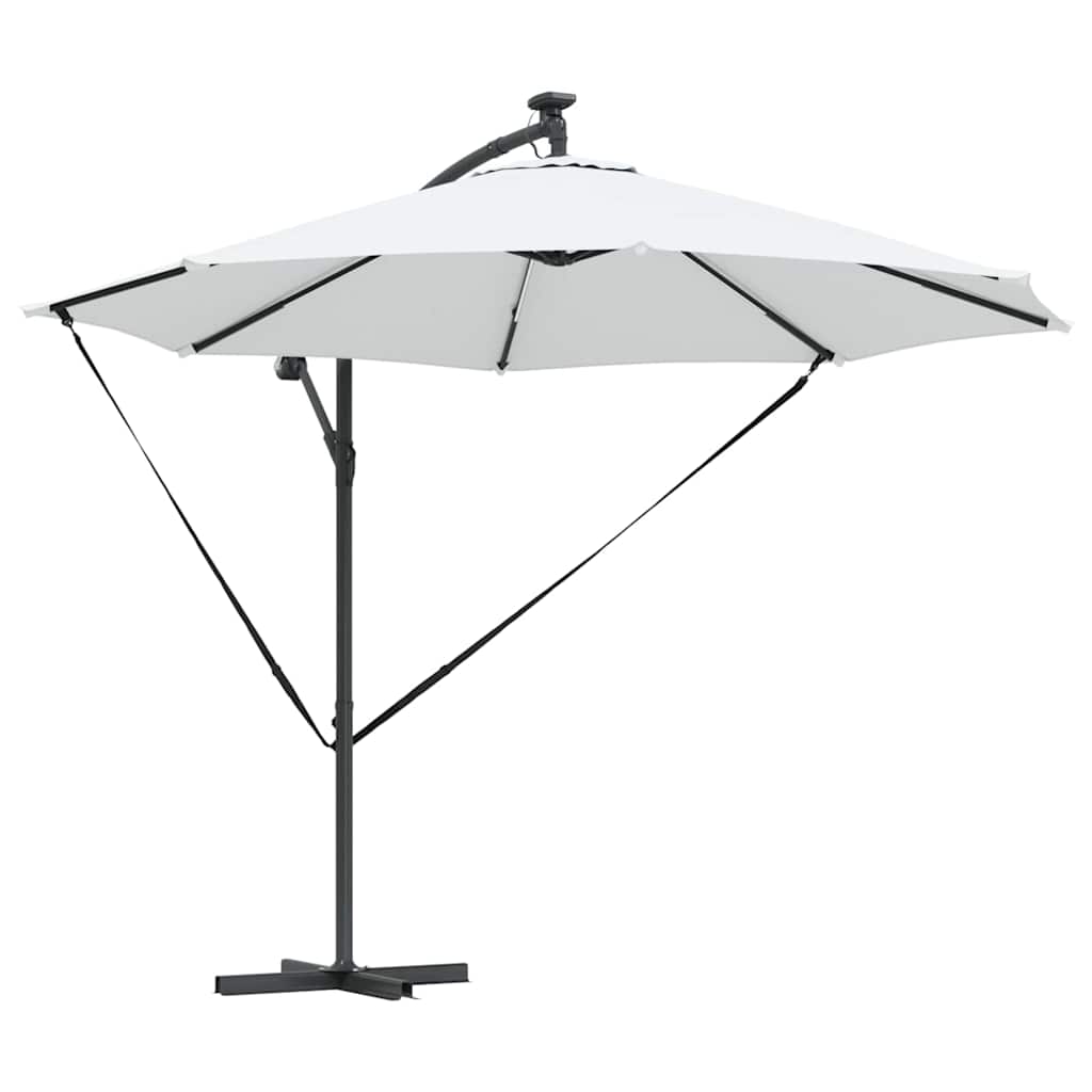 Parasol Zand 294 x 294 x 248 cm Polyester en Aluminium is nu te koop bij PeponiXL, paradijselijk wonen!