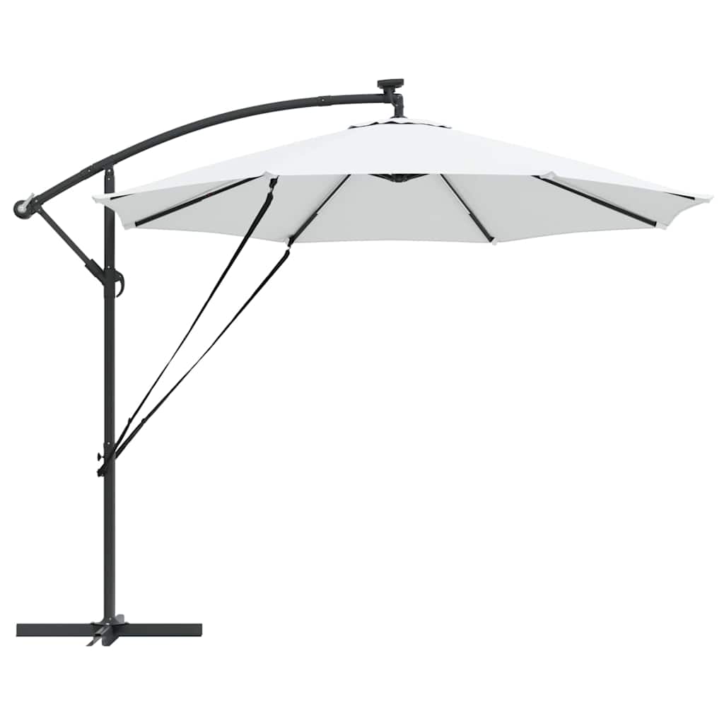 Parasol Zand 294 x 294 x 248 cm Polyester en Aluminium is nu te koop bij PeponiXL, paradijselijk wonen!