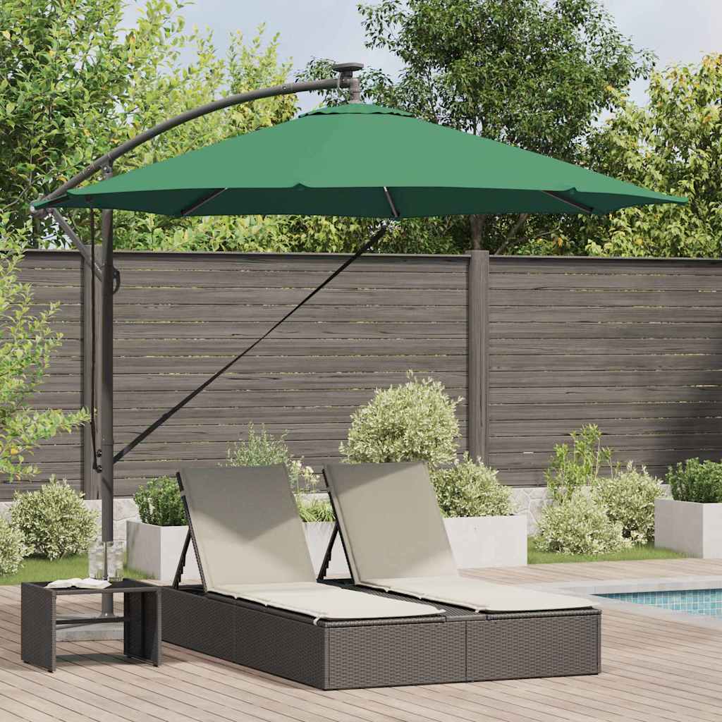 Parasol Groen 294 x 294 x 248 cm Polyester en Aluminium is nu te koop bij PeponiXL, paradijselijk wonen!