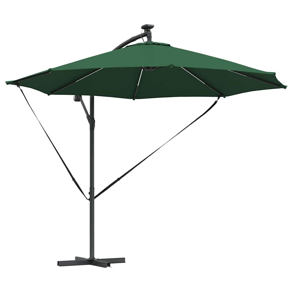 Parasol Groen 294 x 294 x 248 cm Polyester en Aluminium is nu te koop bij PeponiXL, paradijselijk wonen!