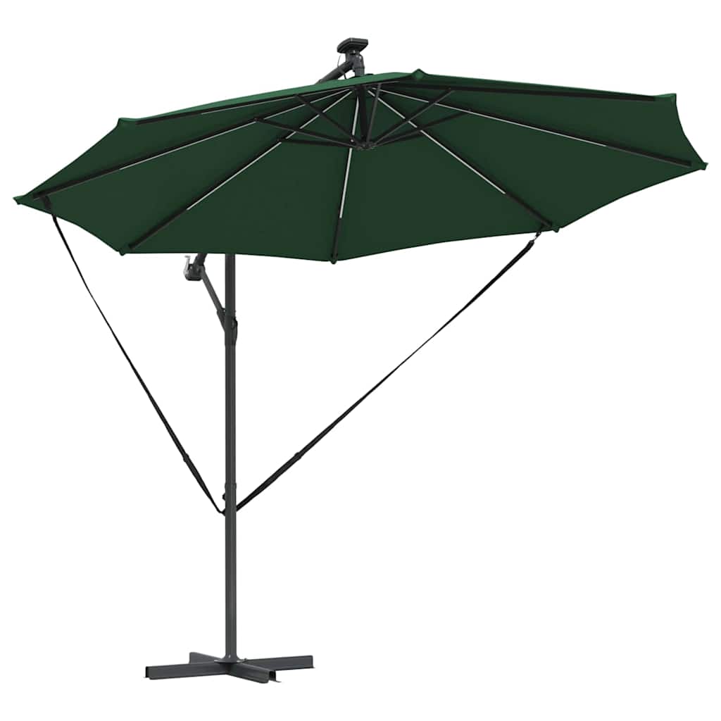 Parasol Groen 294 x 294 x 248 cm Polyester en Aluminium is nu te koop bij PeponiXL, paradijselijk wonen!