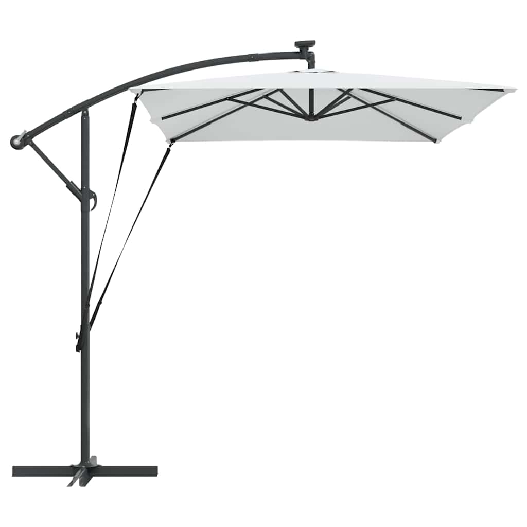 Parasol Zand 294 x 200 x 270 cm Polyester en Aluminium is nu te koop bij PeponiXL, paradijselijk wonen!