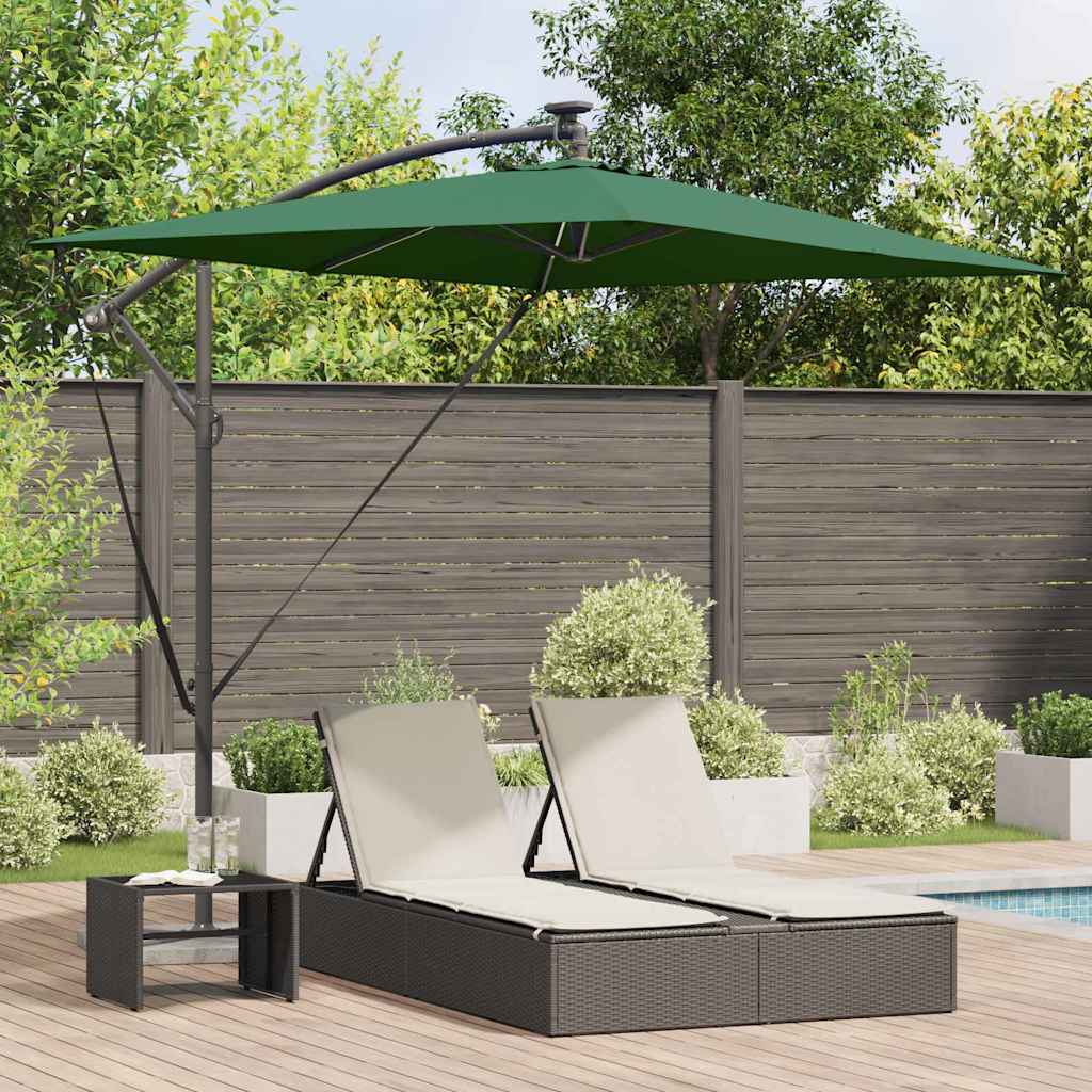 Parasol Groen 294 x 200 x 270 cm Polyester en Aluminium is nu te koop bij PeponiXL, paradijselijk wonen!