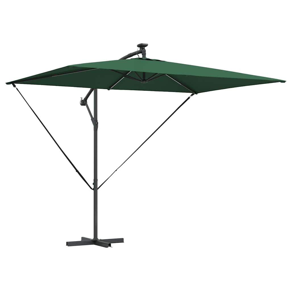Parasol Groen 294 x 200 x 270 cm Polyester en Aluminium is nu te koop bij PeponiXL, paradijselijk wonen!