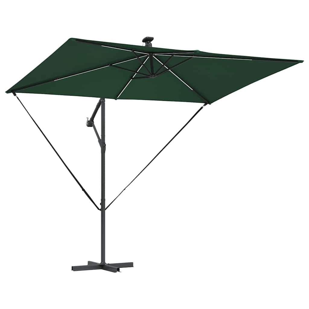 Parasol Groen 294 x 200 x 270 cm Polyester en Aluminium is nu te koop bij PeponiXL, paradijselijk wonen!