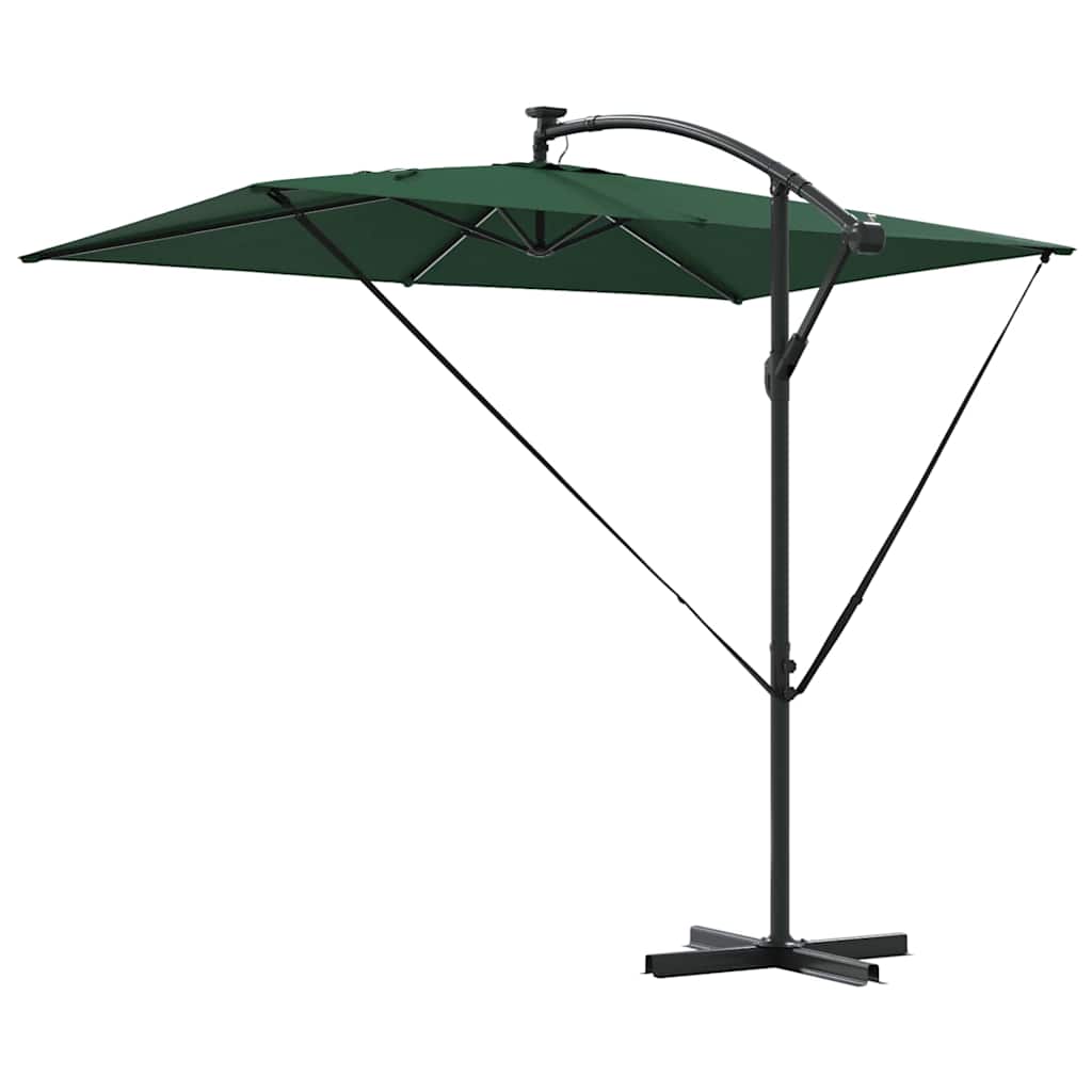 Parasol Groen 294 x 200 x 270 cm Polyester en Aluminium is nu te koop bij PeponiXL, paradijselijk wonen!