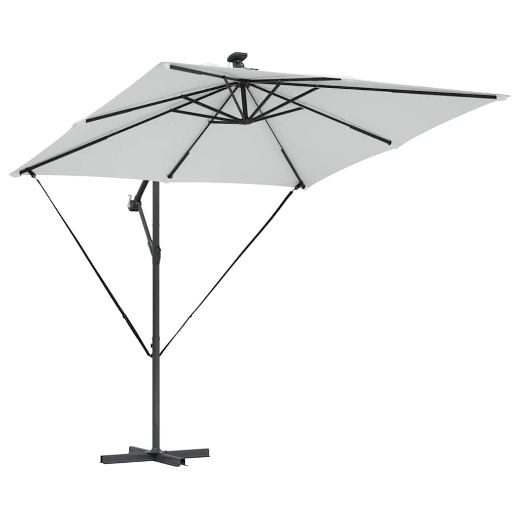 Parasol Zand 249 x 249 x 250 cm Polyester en Aluminium is nu te koop bij PeponiXL, paradijselijk wonen!