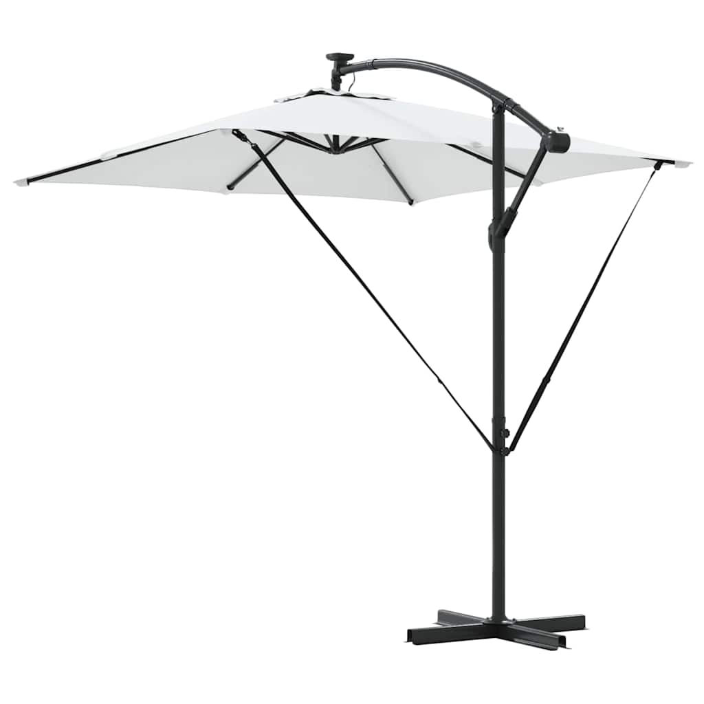 Parasol Zand 249 x 249 x 250 cm Polyester en Aluminium is nu te koop bij PeponiXL, paradijselijk wonen!