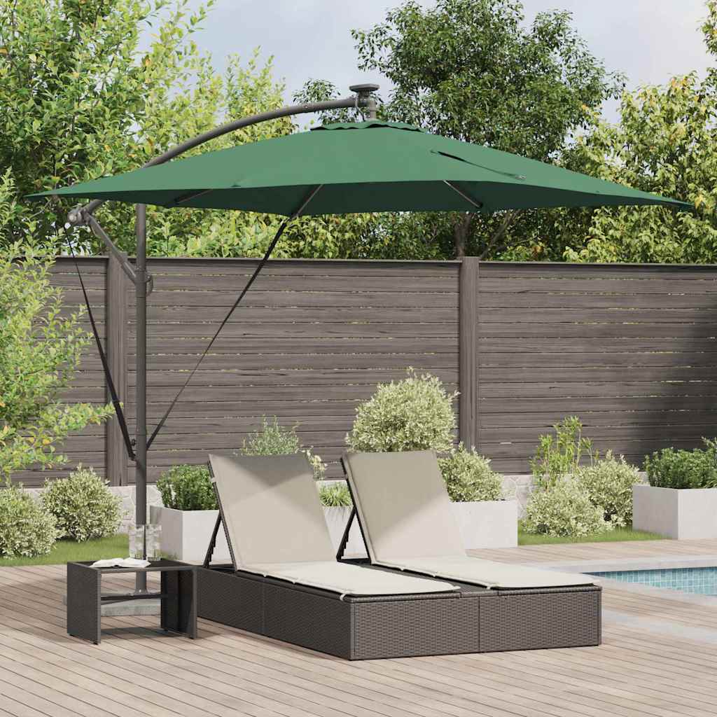 Parasol Groen 249 x 249 x 250 cm Polyester en Aluminium is nu te koop bij PeponiXL, paradijselijk wonen!