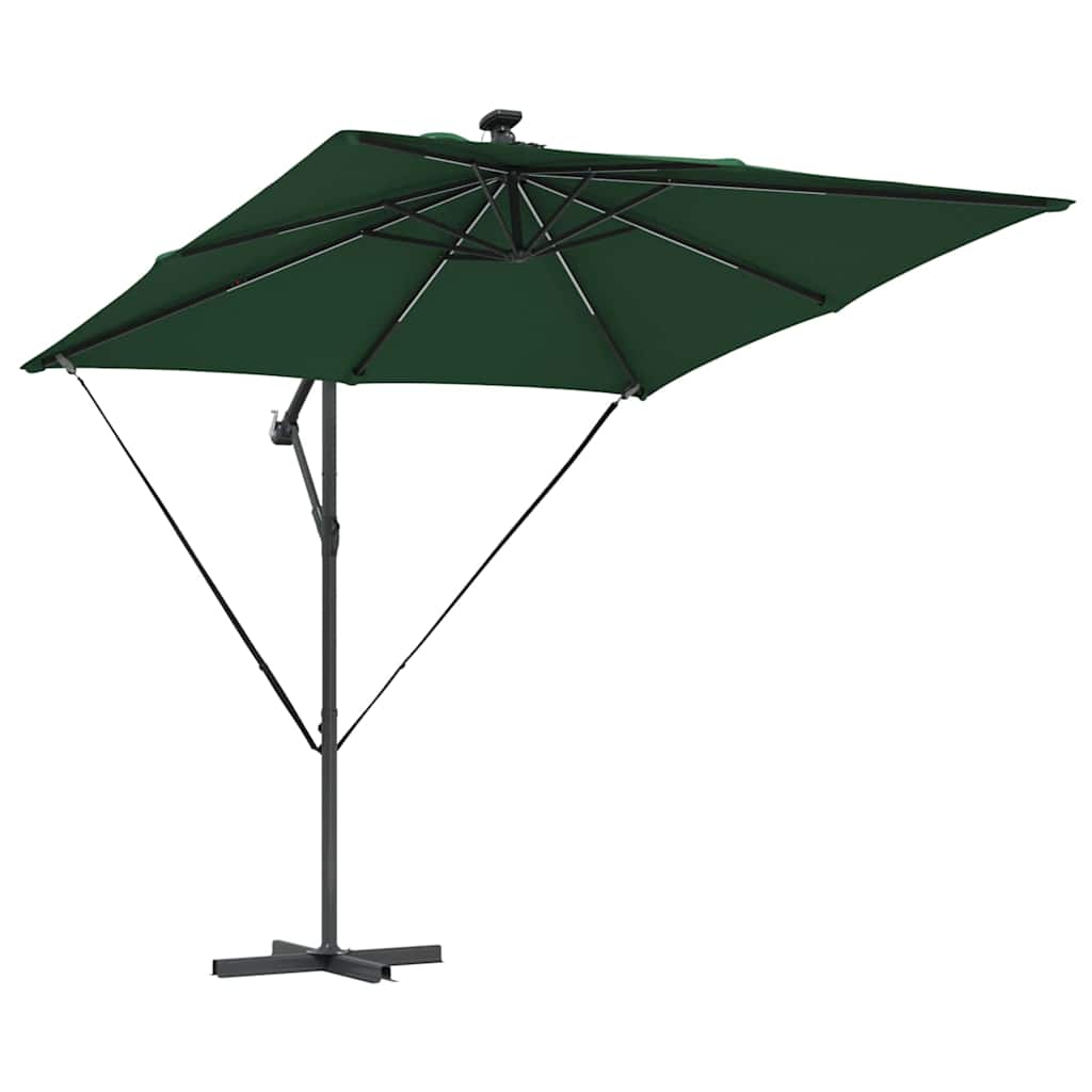 Parasol Groen 249 x 249 x 250 cm Polyester en Aluminium is nu te koop bij PeponiXL, paradijselijk wonen!