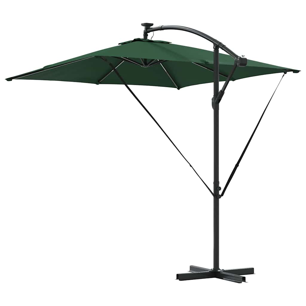Parasol Groen 249 x 249 x 250 cm Polyester en Aluminium is nu te koop bij PeponiXL, paradijselijk wonen!