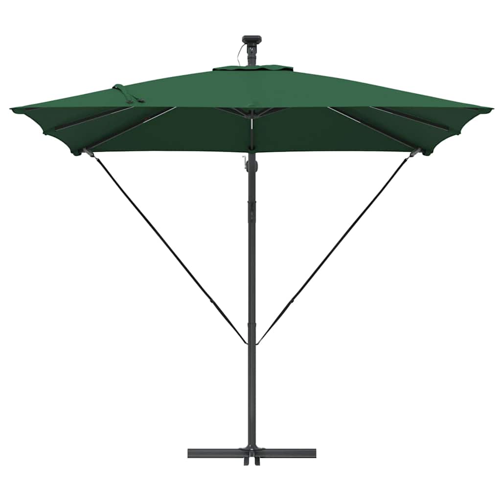 Parasol Groen 249 x 249 x 250 cm Polyester en Aluminium is nu te koop bij PeponiXL, paradijselijk wonen!