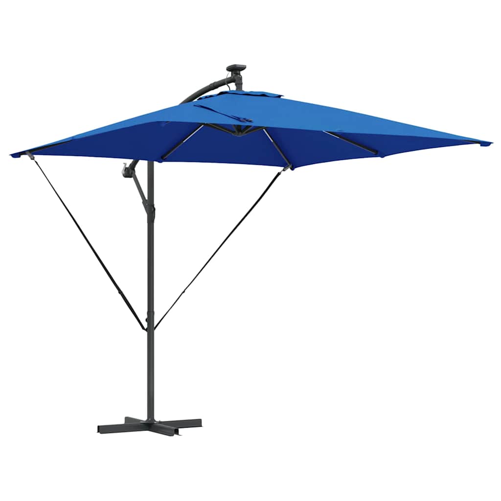 Cantilever Banana Parasol Blauw 249 x 249 x 250 cm is nu te koop bij PeponiXL, paradijselijk wonen!