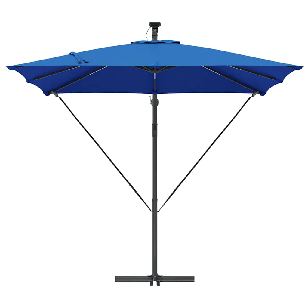 Cantilever Banana Parasol Blauw 249 x 249 x 250 cm is nu te koop bij PeponiXL, paradijselijk wonen!
