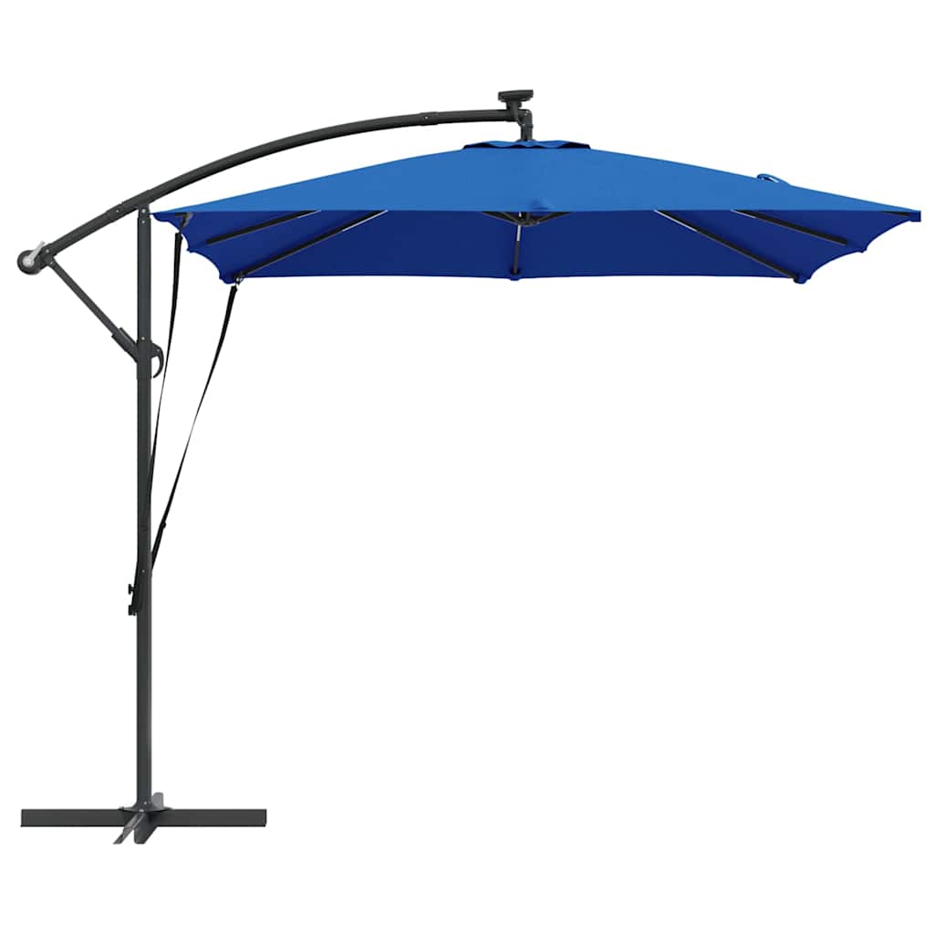 Cantilever Banana Parasol Blauw 249 x 249 x 250 cm is nu te koop bij PeponiXL, paradijselijk wonen!