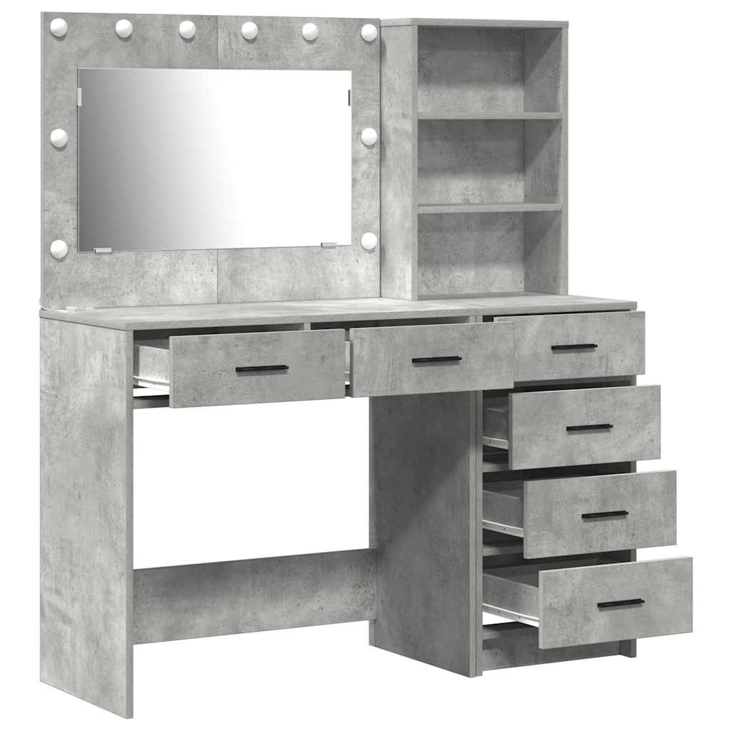 Plafondtafel met lade Grijs 78.5 x 41 x 135 cm Bewerkt hout is nu te koop bij PeponiXL, paradijselijk wonen!