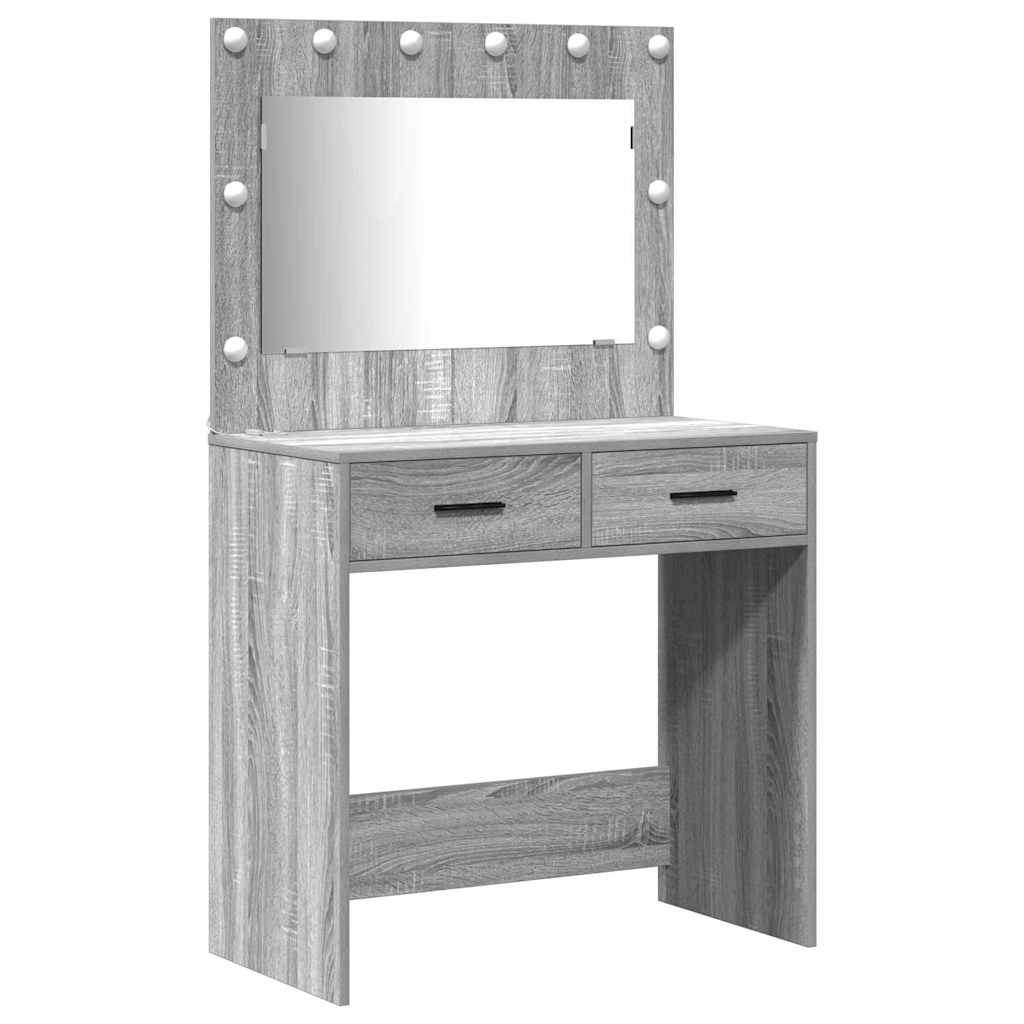 Plafondtafel Lichtgrijs 78.5 x 41 x 135 cm Bewerkt hout is nu te koop bij PeponiXL, paradijselijk wonen!