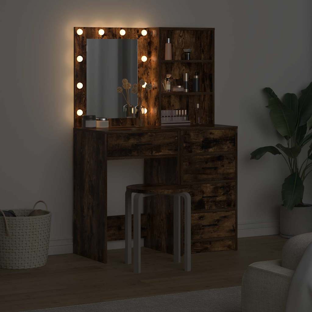 Plafondtafel met lade 2 pcs Bruin 50 x 41 x 135 cm Bewerkt hout is nu te koop bij PeponiXL, paradijselijk wonen!