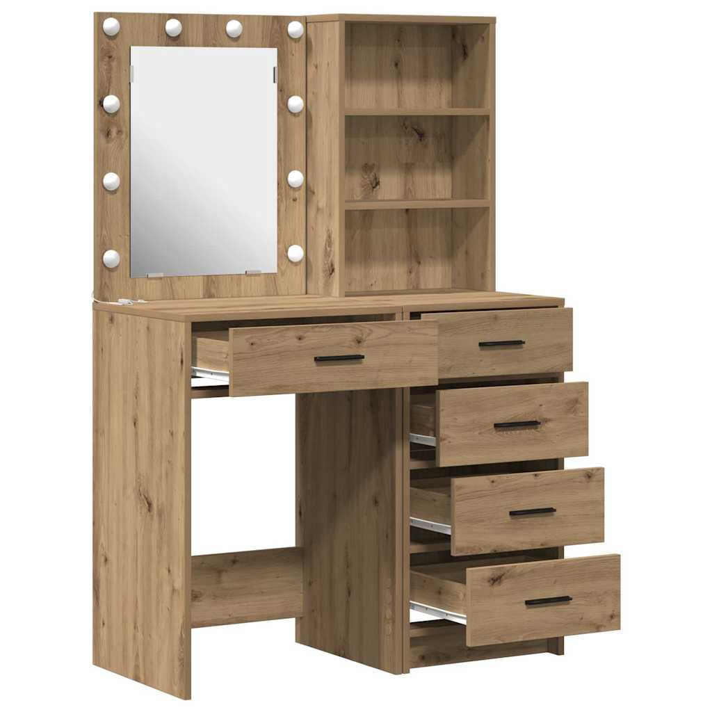 Plafondtafel met lade 2 pcs Bruin 50 x 41 x 135 cm Bewerkt hout is nu te koop bij PeponiXL, paradijselijk wonen!