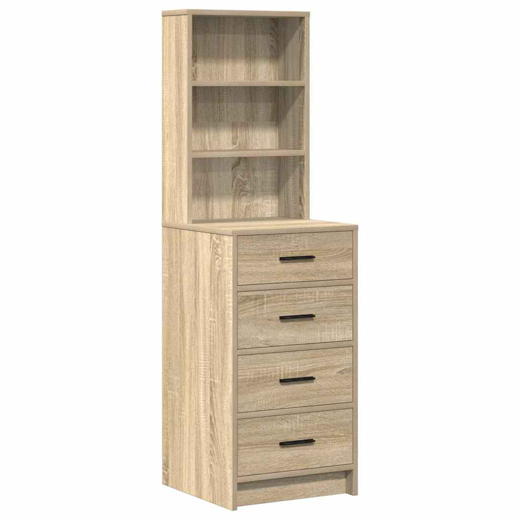 Plafondtafel met spiegellichten 3 pcs Bruin Bewerkt hout is nu te koop bij PeponiXL, paradijselijk wonen!