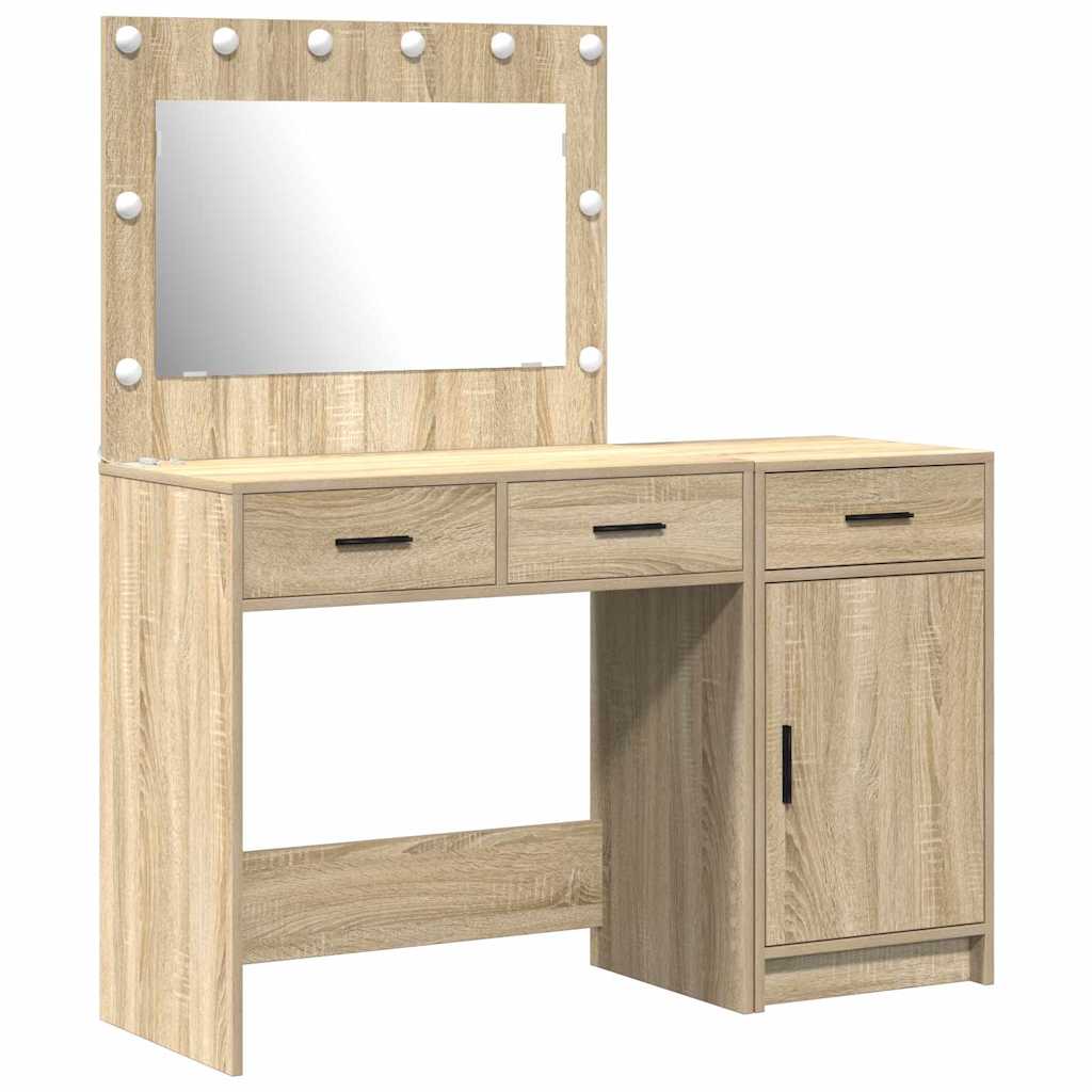 Plafondtafel met lade 2 pcs Bruin 40 x 41 x 75 cm Bewerkt hout is nu te koop bij PeponiXL, paradijselijk wonen!
