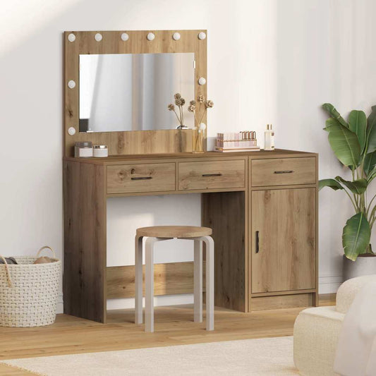 Plafondtafel met spiegellichten 2 pcs Bruin Bewerkt hout is nu te koop bij PeponiXL, paradijselijk wonen!