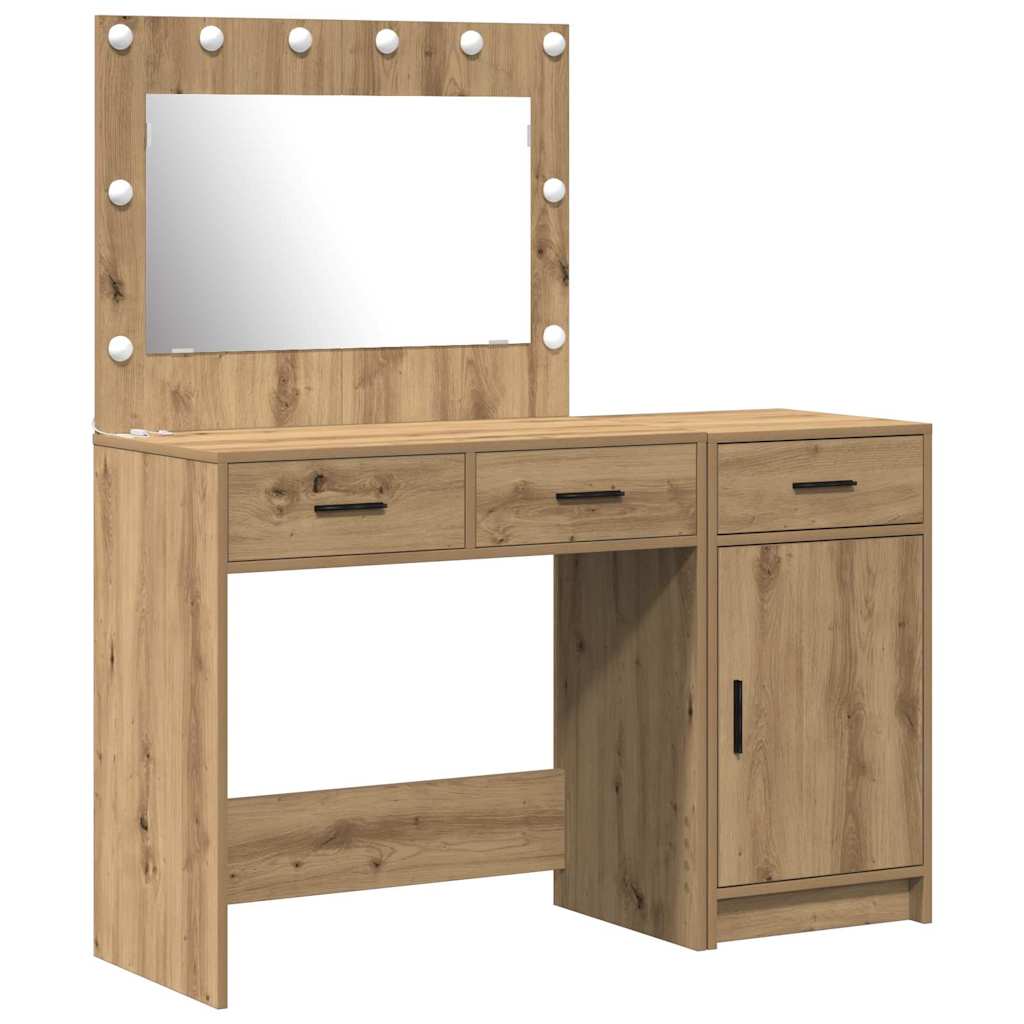 Plafondtafel met spiegellichten 2 pcs Bruin Bewerkt hout is nu te koop bij PeponiXL, paradijselijk wonen!