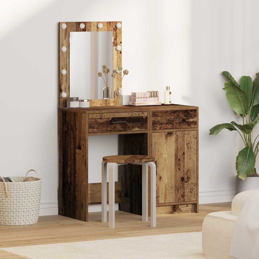Plafondtafel met lade 2 pcs Bruin 50 x 41 x 135 cm Bewerkt hout is nu te koop bij PeponiXL, paradijselijk wonen!