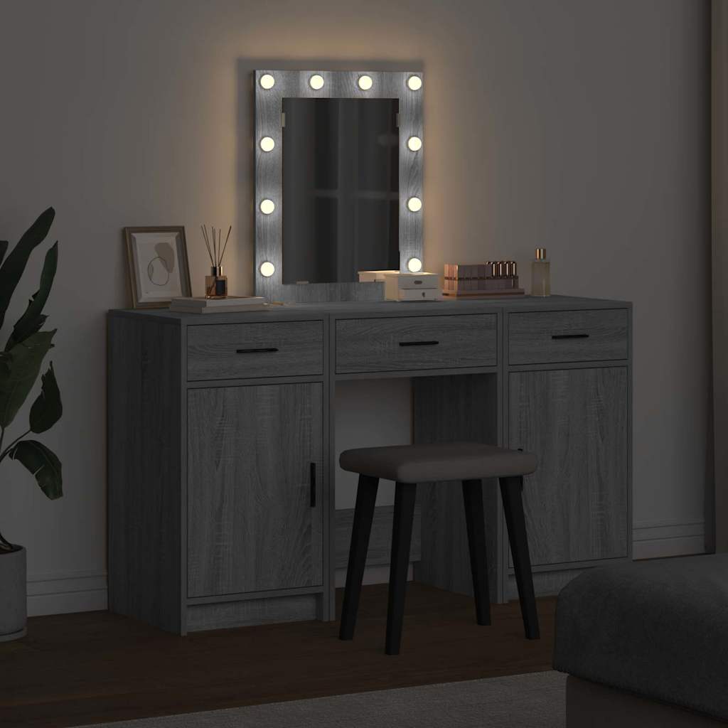 Plafondtafel met lade Grijs 50 x 41 x 135 cm Bewerkt hout is nu te koop bij PeponiXL, paradijselijk wonen!