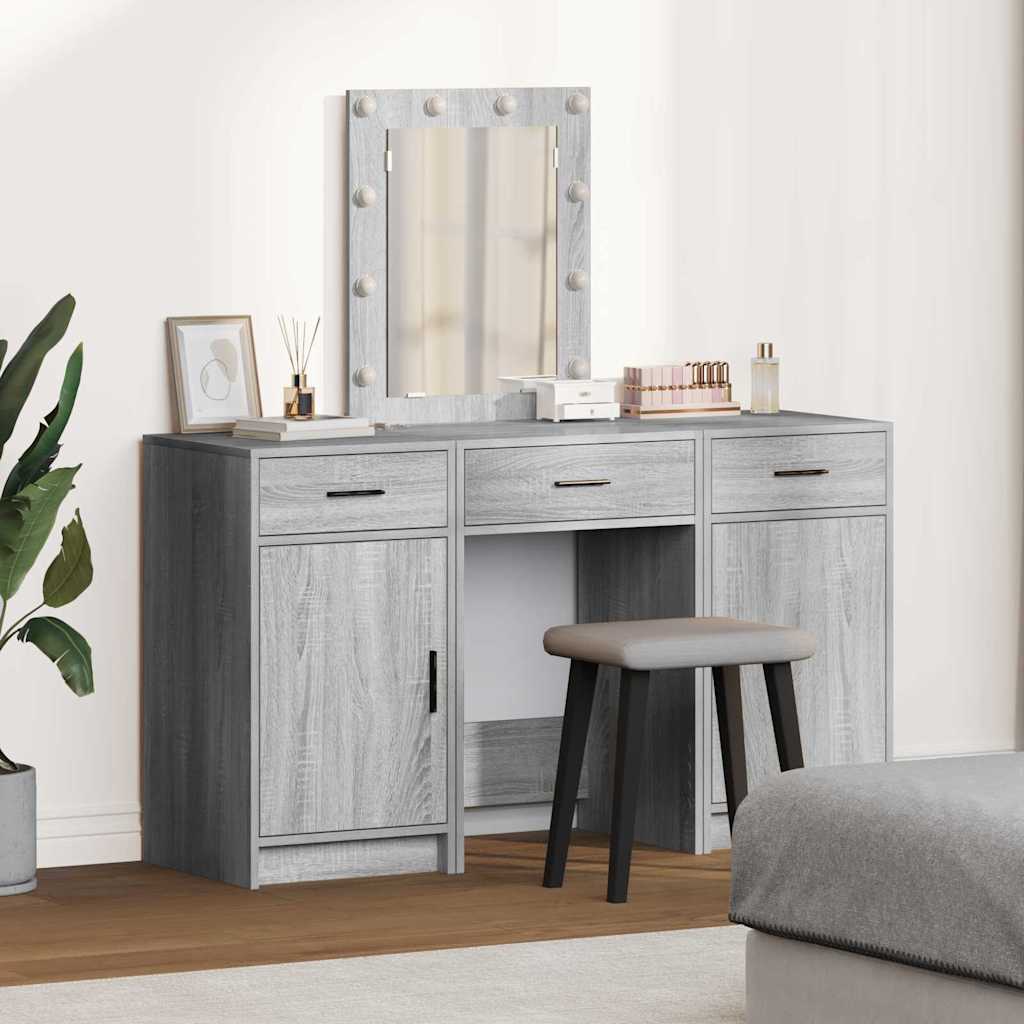Plafondtafel met lade Grijs 50 x 41 x 135 cm Bewerkt hout is nu te koop bij PeponiXL, paradijselijk wonen!