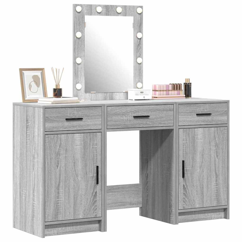 Plafondtafel met lade Grijs 50 x 41 x 135 cm Bewerkt hout is nu te koop bij PeponiXL, paradijselijk wonen!