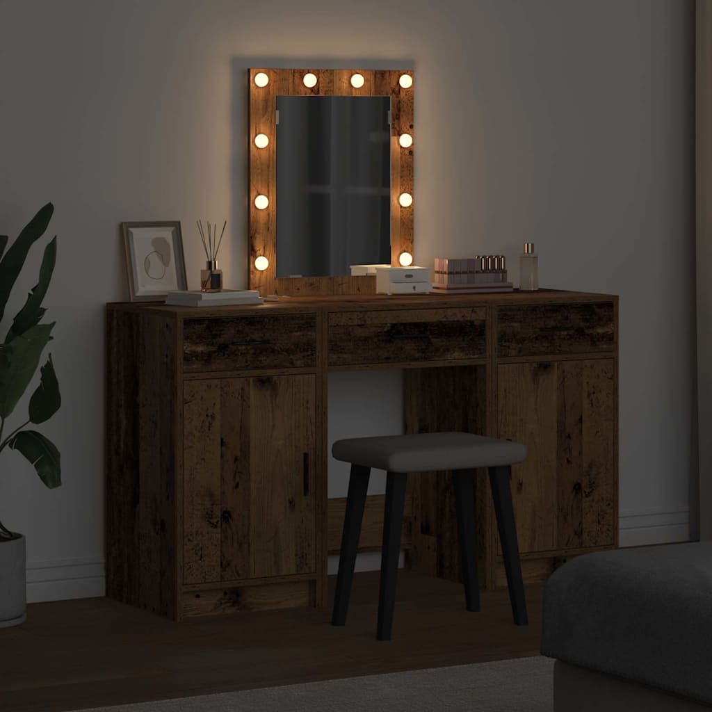 Plafondtafel met lade Bruin 50 x 41 x 135 cm Bewerkt hout is nu te koop bij PeponiXL, paradijselijk wonen!