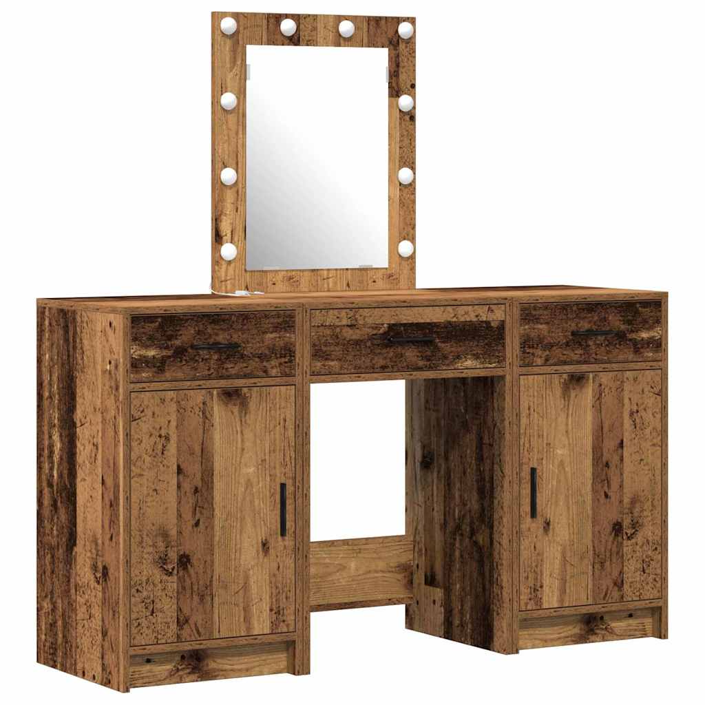 Plafondtafel met lade Bruin 50 x 41 x 135 cm Bewerkt hout is nu te koop bij PeponiXL, paradijselijk wonen!