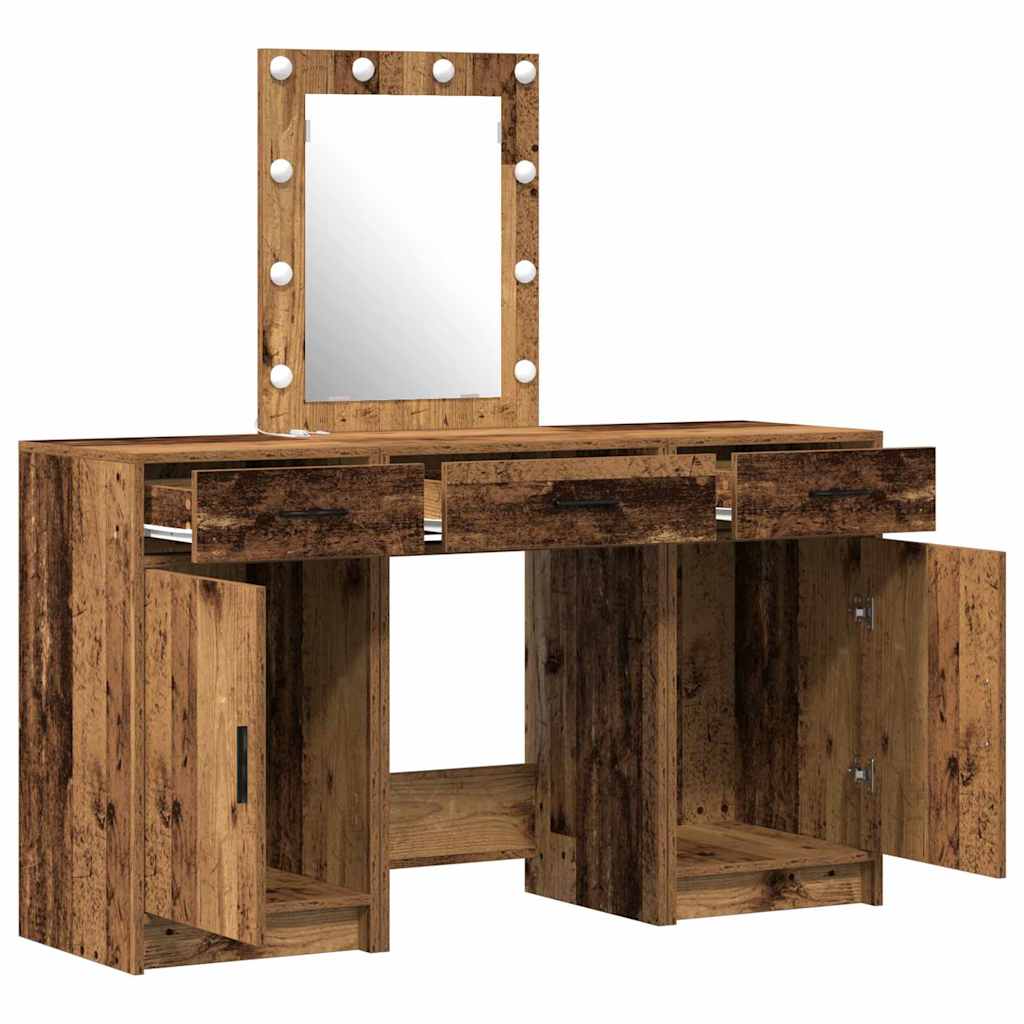 Plafondtafel met lade Bruin 50 x 41 x 135 cm Bewerkt hout is nu te koop bij PeponiXL, paradijselijk wonen!