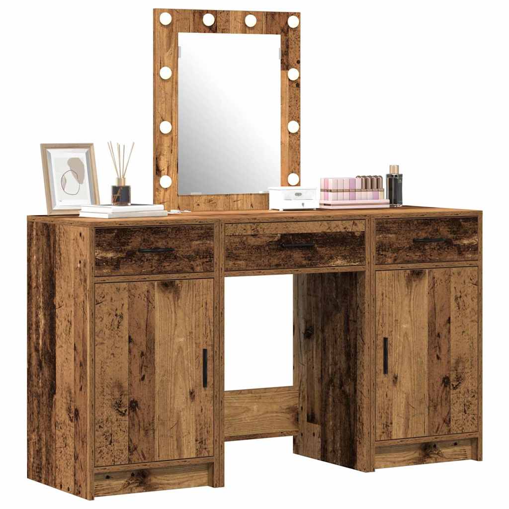 Plafondtafel met lade Bruin 50 x 41 x 135 cm Bewerkt hout is nu te koop bij PeponiXL, paradijselijk wonen!
