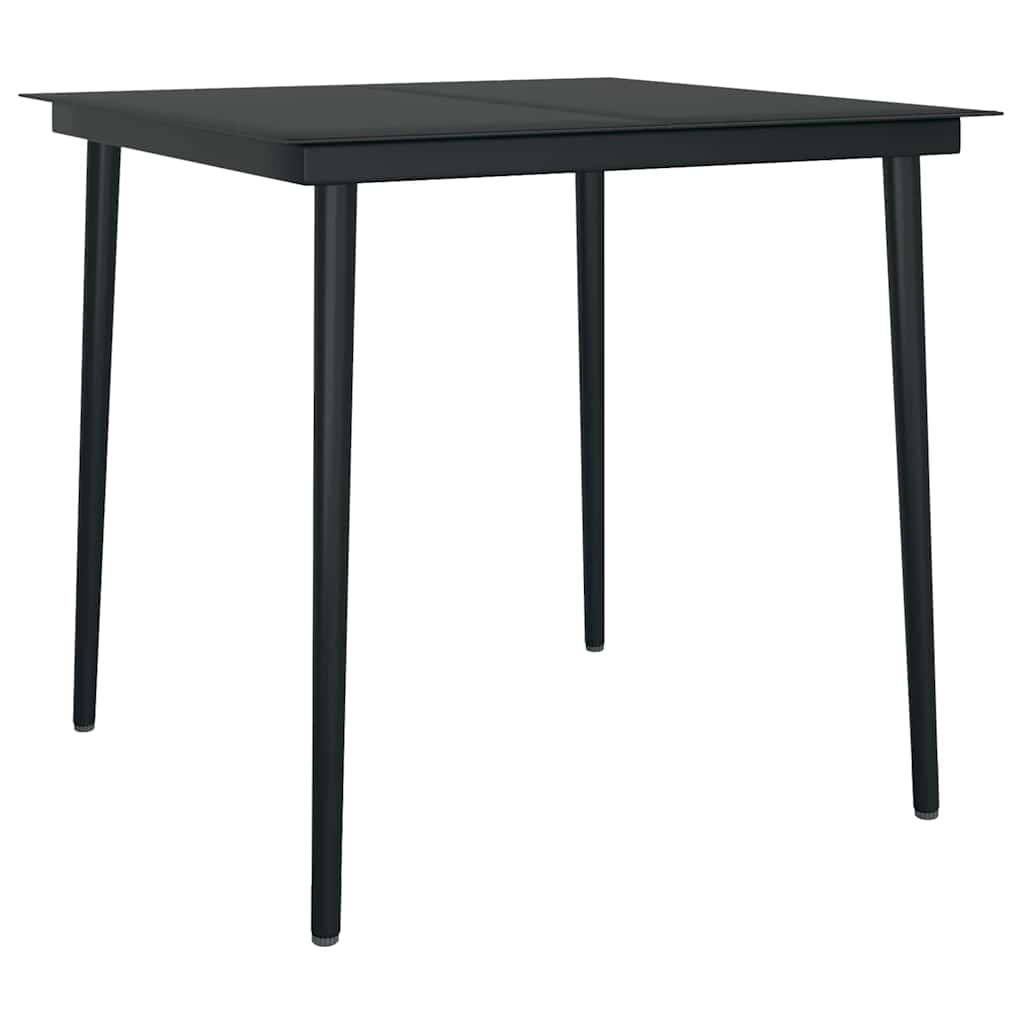3-delige Tuinset poly rattan glas bruin is nu te koop bij PeponiXL, paradijselijk wonen!