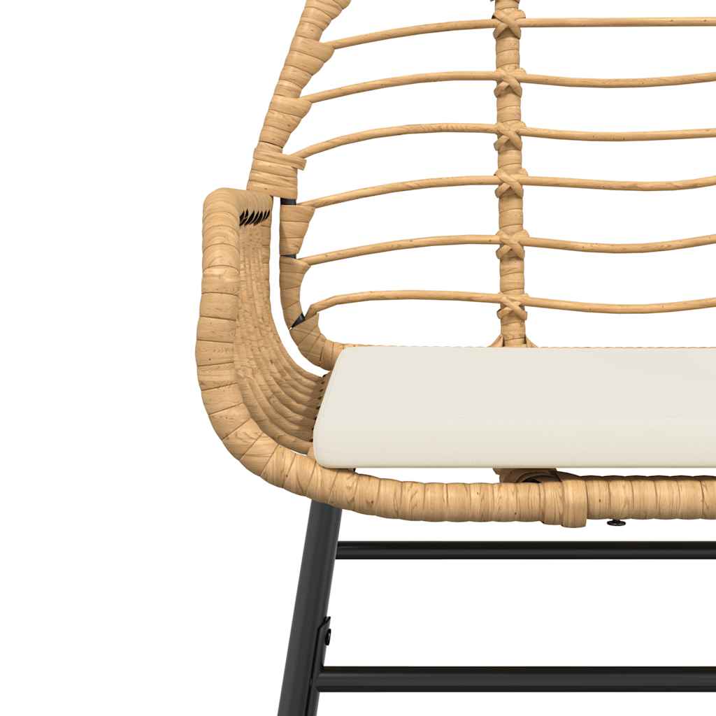 5-delige Tuinset met kussens poly rattan glas bruin is nu te koop bij PeponiXL, paradijselijk wonen!