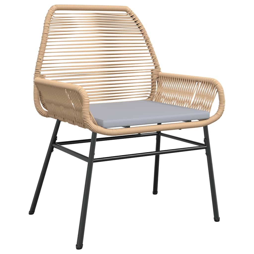 7-delige Tuinset met kussens poly rattan glas bruin is nu te koop bij PeponiXL, paradijselijk wonen!