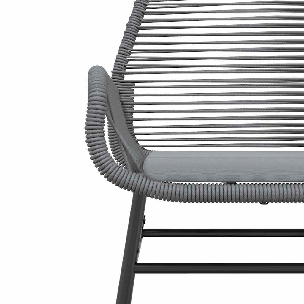 5-delige Tuinset met kussens poly rattan glas grijs is nu te koop bij PeponiXL, paradijselijk wonen!