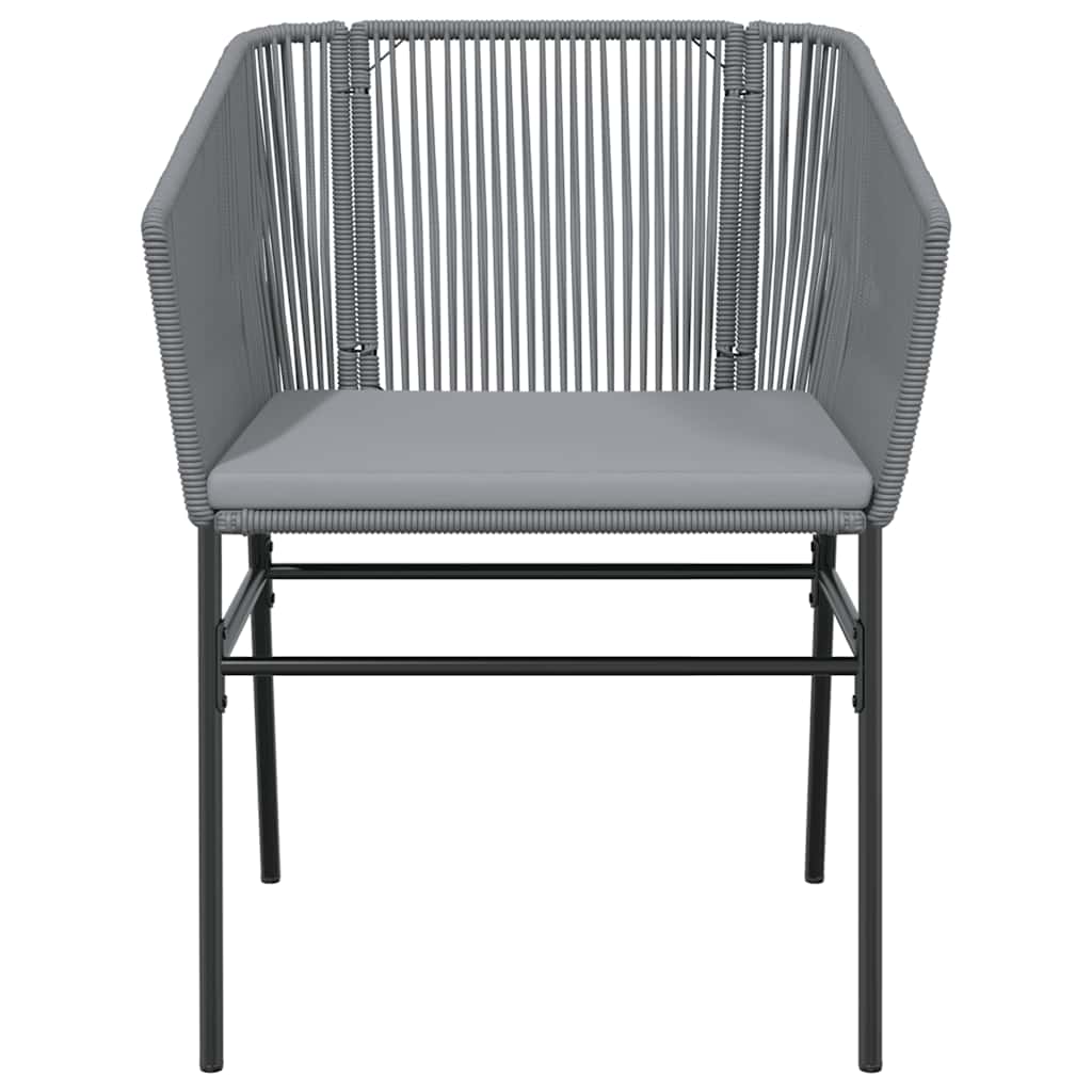 5-delige Tuinset met kussens poly rattan glas grijs is nu te koop bij PeponiXL, paradijselijk wonen!