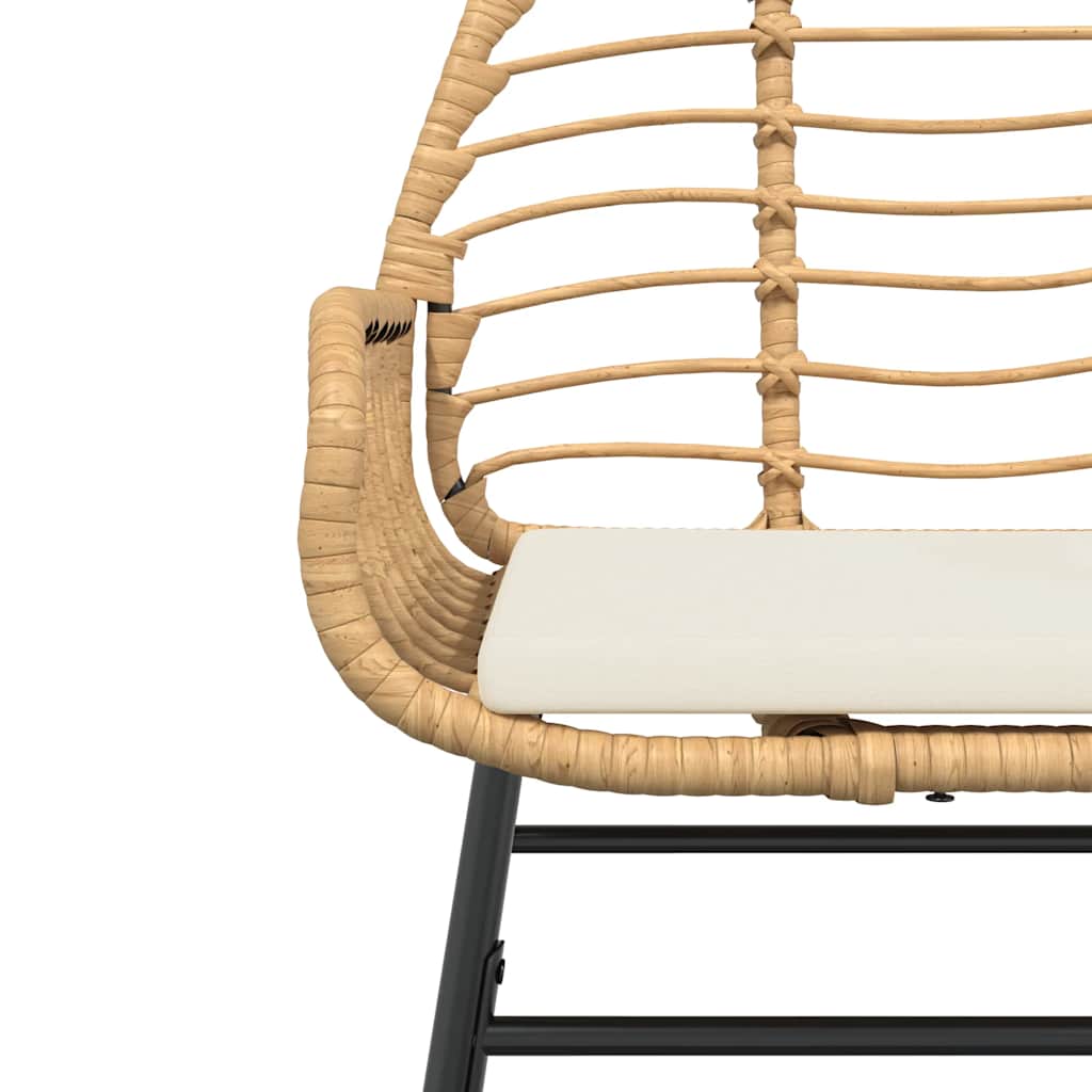 5-delige Tuinset met kussens poly rattan glas bruin is nu te koop bij PeponiXL, paradijselijk wonen!