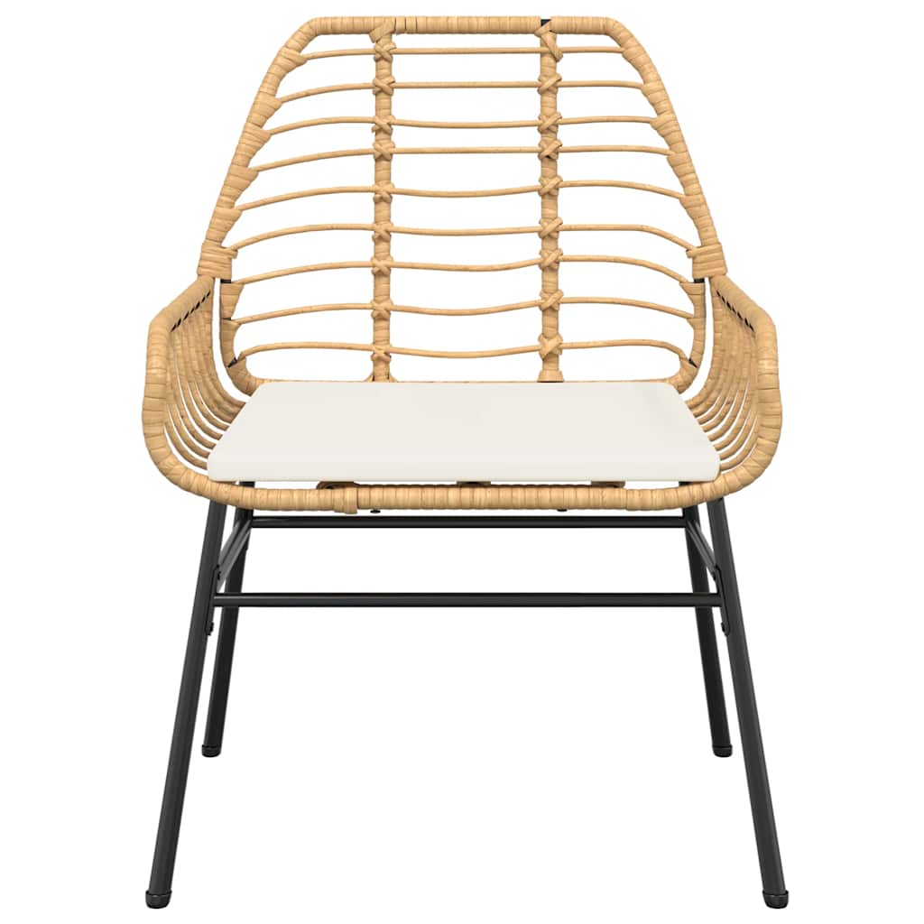 7-delige Tuinset met kussens poly rattan glas bruin is nu te koop bij PeponiXL, paradijselijk wonen!