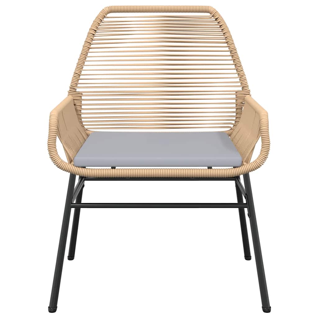 7-delige Tuinset met kussens poly rattan glas bruin is nu te koop bij PeponiXL, paradijselijk wonen!