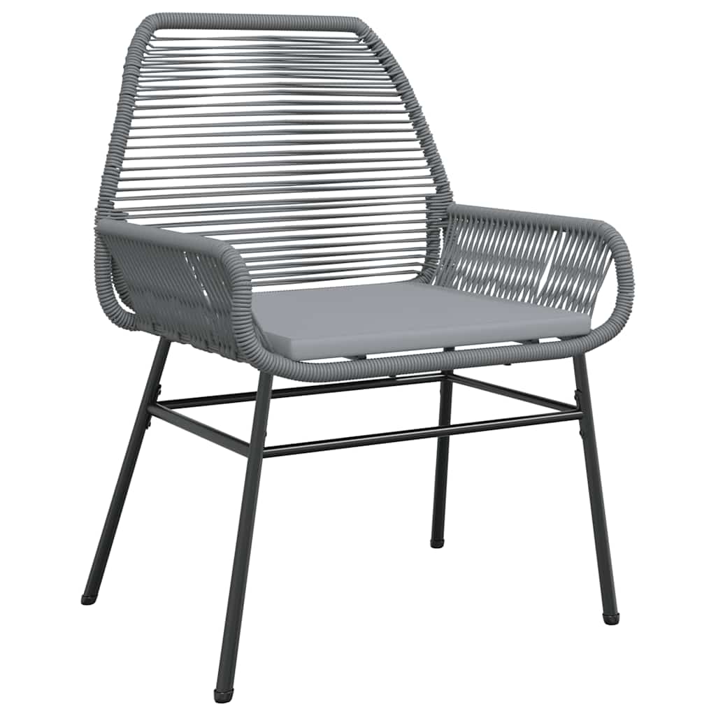 5-delige Tuinset met kussens poly rattan glas grijs is nu te koop bij PeponiXL, paradijselijk wonen!