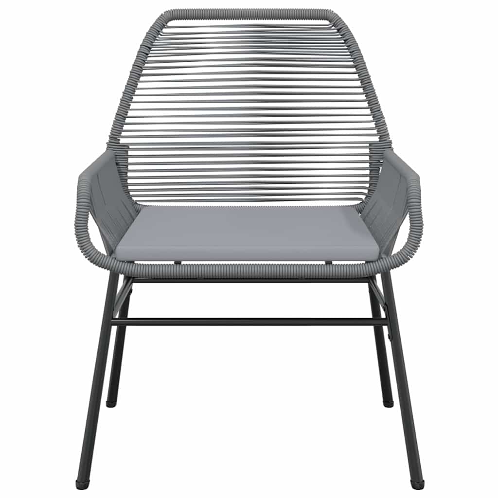 5-delige Tuinset met kussens poly rattan glas grijs is nu te koop bij PeponiXL, paradijselijk wonen!