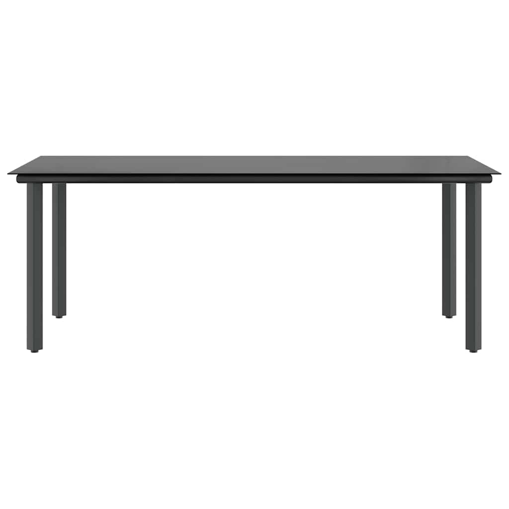 9-delige Tuinset met kussens poly rattan glas grijs is nu te koop bij PeponiXL, paradijselijk wonen!