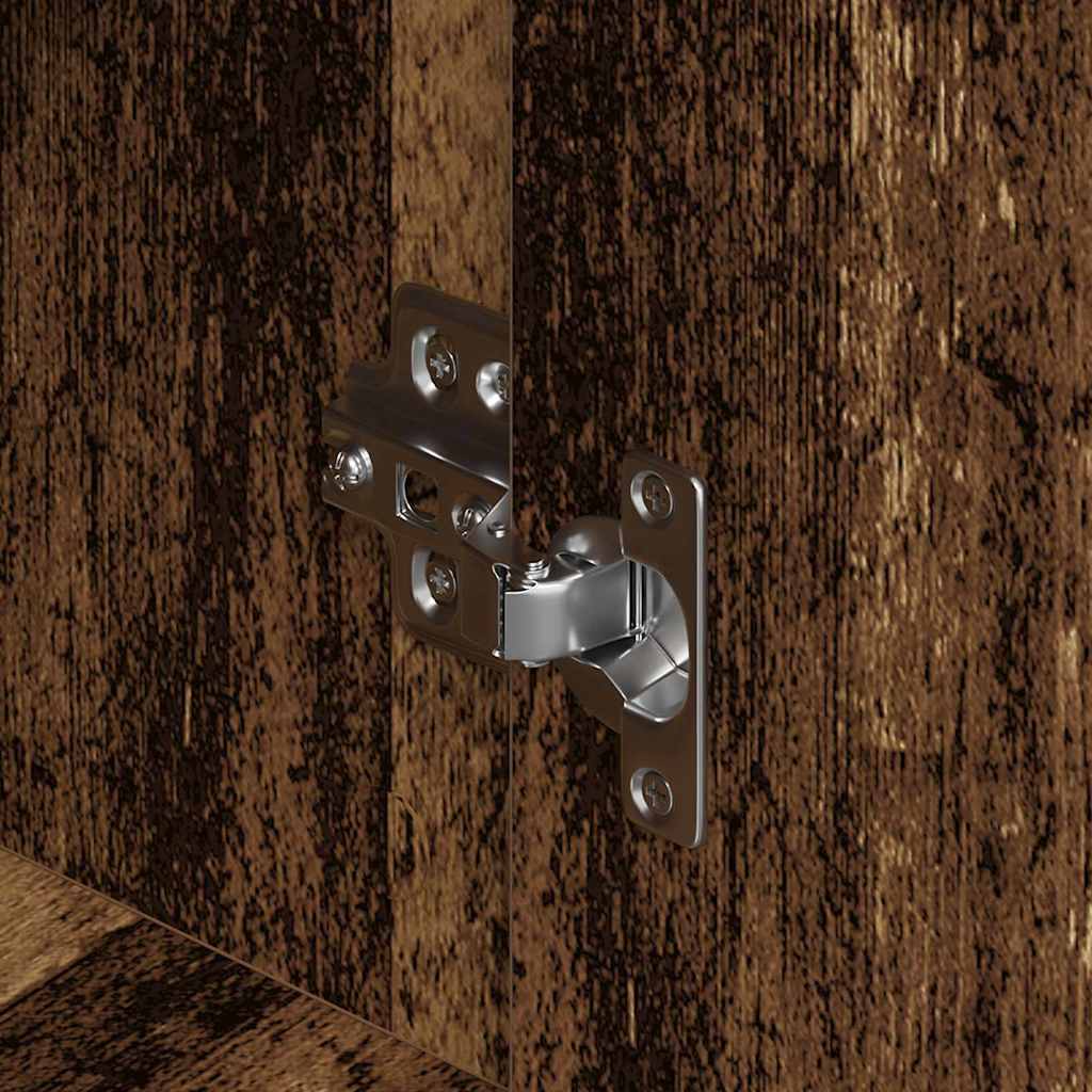 Dressoir 2 pcs Oudhout 60 x 31 x 84 cm Bewerkt hout is nu te koop bij PeponiXL, paradijselijk wonen!