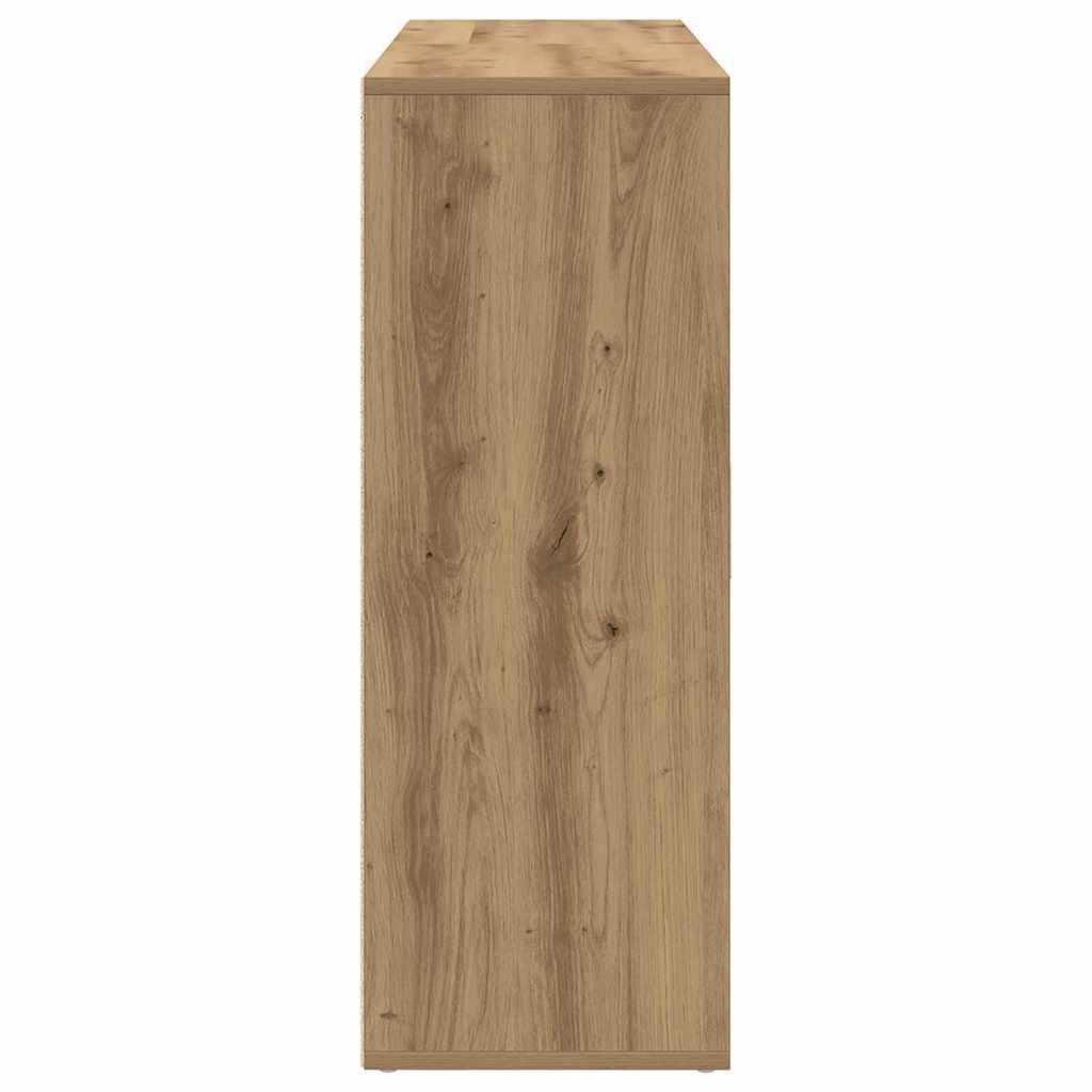 Dressoir 2 pcs Artisan Eiken 60 x 31 x 84 cm Bewerkt hout is nu te koop bij PeponiXL, paradijselijk wonen!